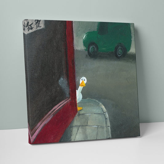 GPC01 - Peeking Duck Canvas