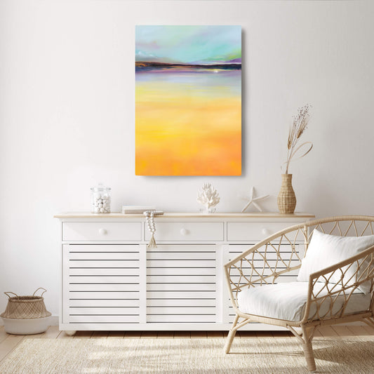 ICC105 - Yellow Haze Large Canvas