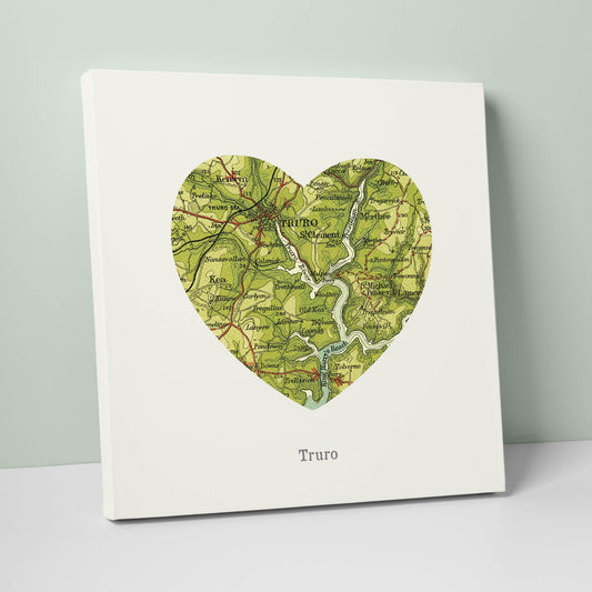 RSC11 - I Love Truro Canvas