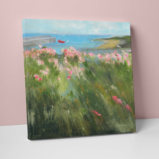 SFC10 - Flowers In The Harbour Canvas