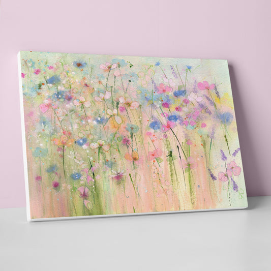 SFC18 - Pastel Blooms Canvas