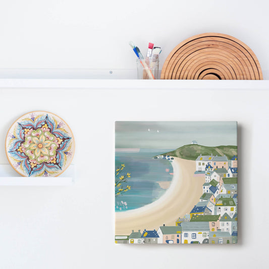 WFC54 - Steel Blues Over Porthmeor Canvas