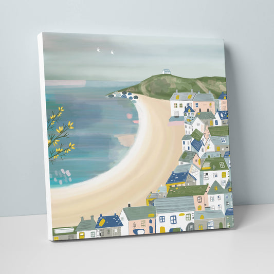 WFC54 - Steel Blues Over Porthmeor Canvas