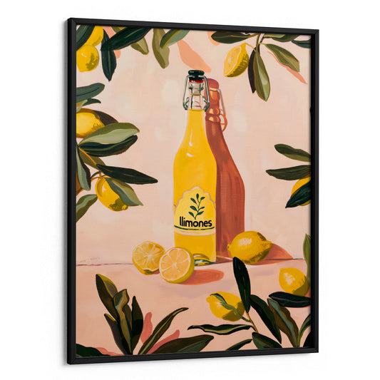 The Lemon Postcard Canvas Painting
