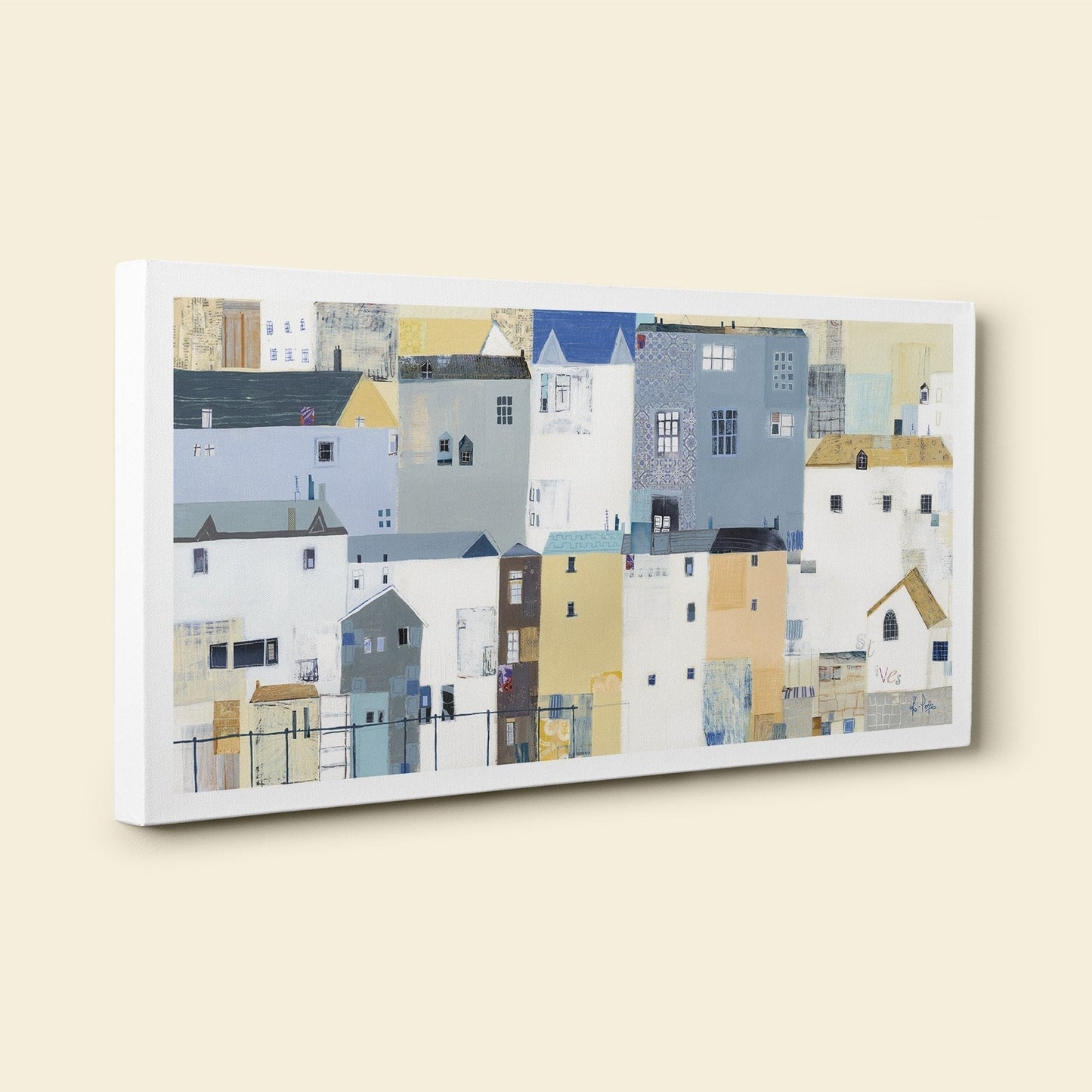 LPC29 - Textures Of St Ives Canvas