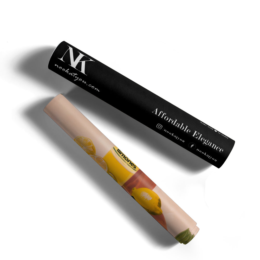 The Lemon Postcard Canvas Painting